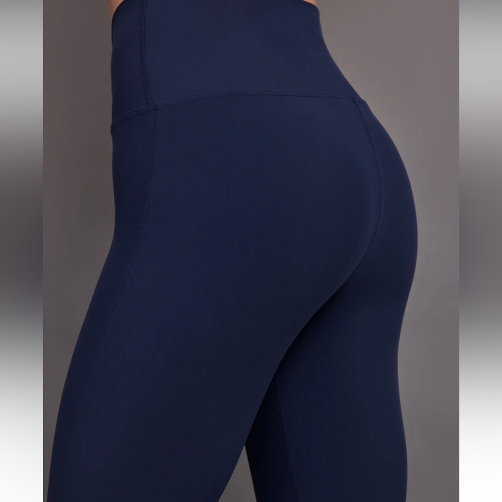Carbon38 Split Bootcut Legging Navy - Picture 2 of 5